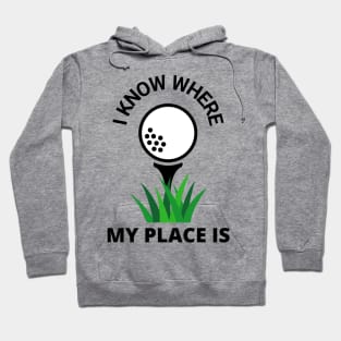 Golf Course Golfer Fun Funny Golfing Hoodie